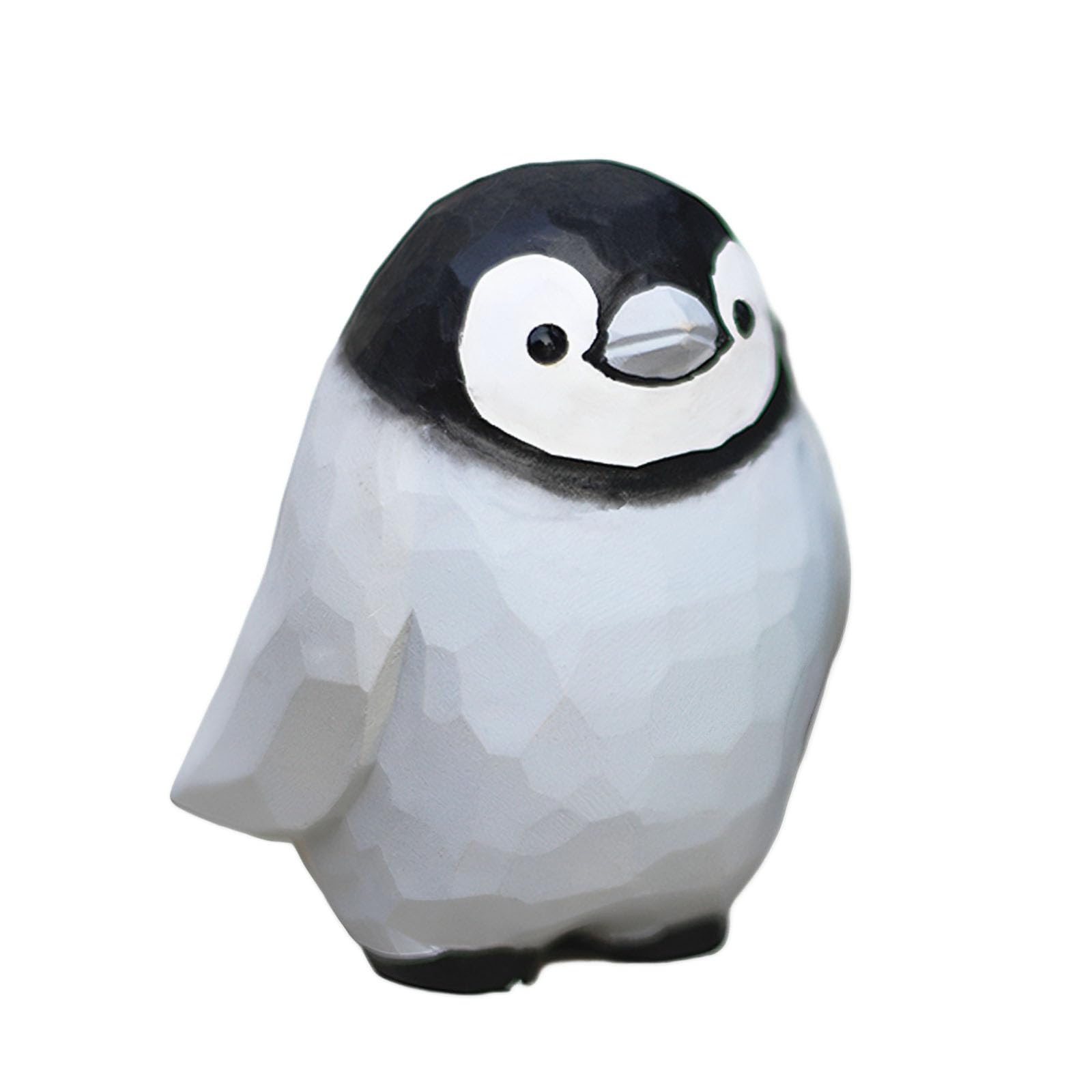 ペンギン　木彫　彫像　オブジェ　置物　インテリア　工芸品　美術品　A1077 Amazon.co.jp: ペンギン 鳥の置物 木彫り インテリア雑貨 鳥 置物